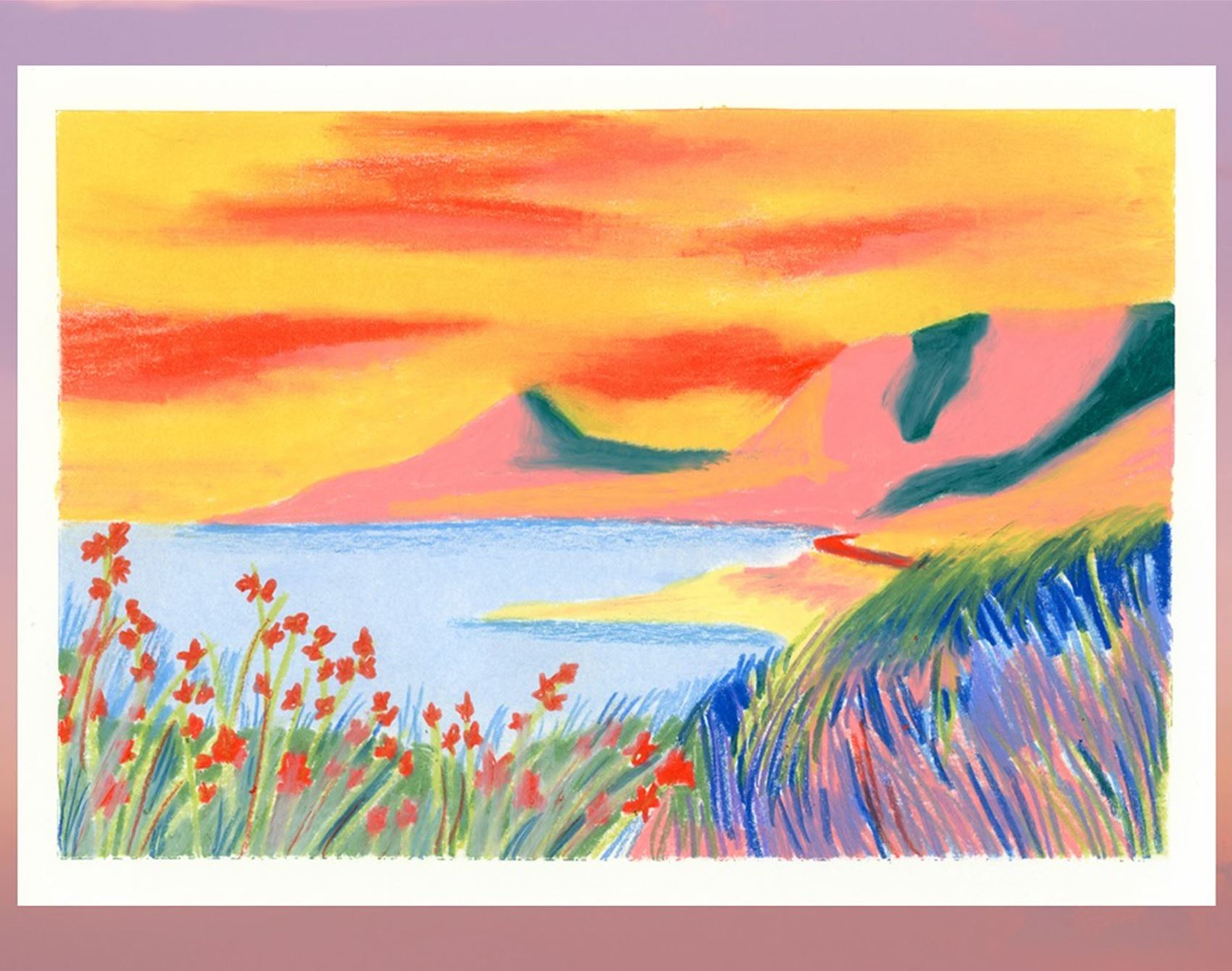 feast your eyes on alexia winterhalter's soothing landscapes