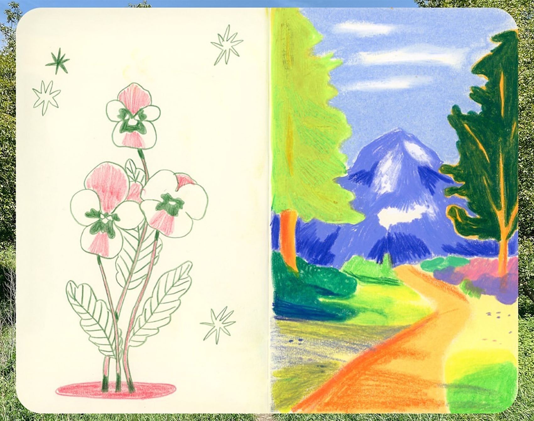 feast your eyes on alexia winterhalter's soothing landscapes