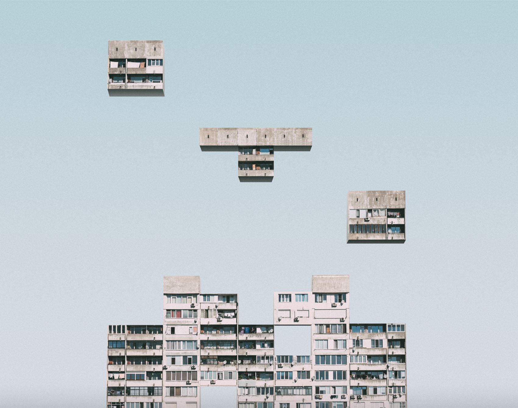 this shutterbug transforms his world into a game of tetris