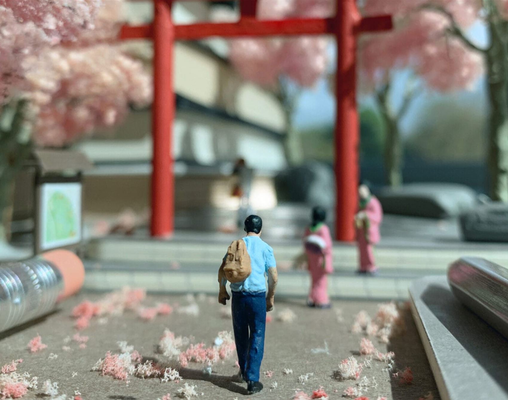 Derrick Lin derrick lin's miniature art captures the whimsy of everyday life ...