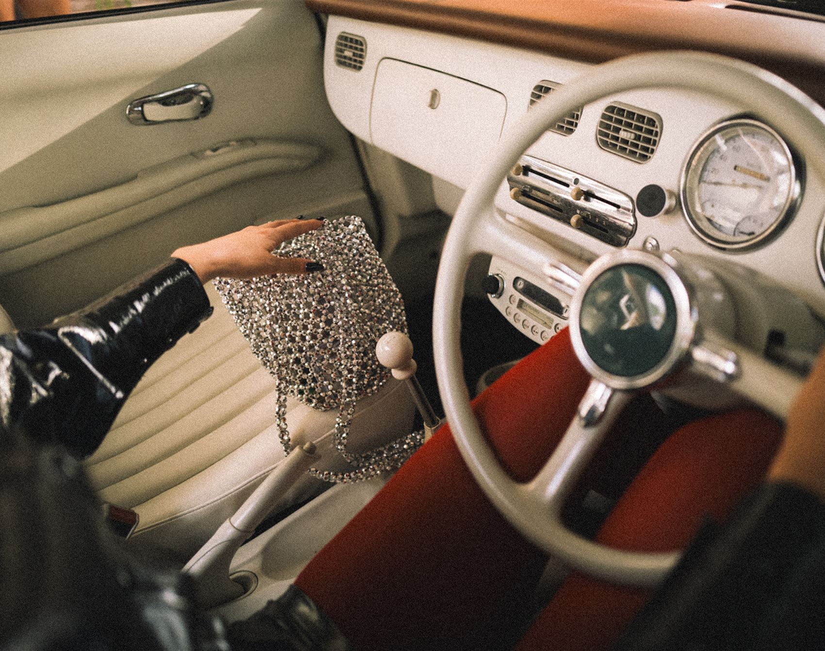 these beaded handbags are inspired by a slew of silver screen ladies