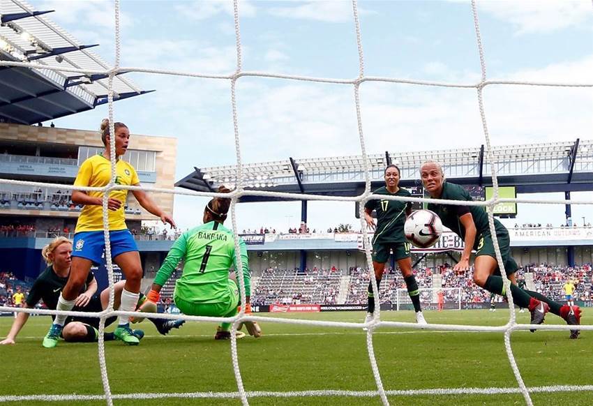 Pic special: Matildas defeat Brazil