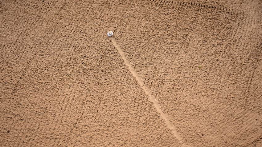 Gallery: Open Championship superstars' adventures in bunkerland Gallery: Open Championship superstars' adventures in bunkerland