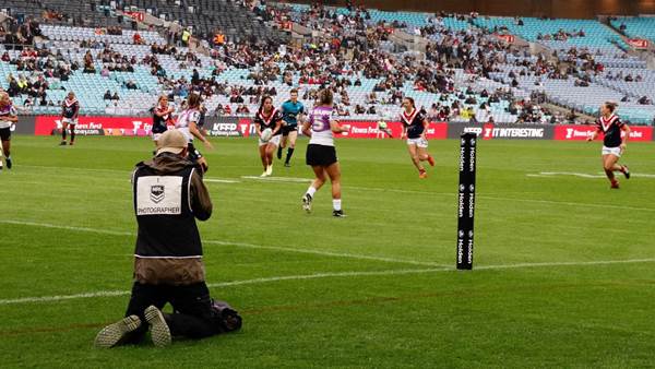 From the sidelines - Sydney Roosters v New Zealand Warriors inaugural NRLW