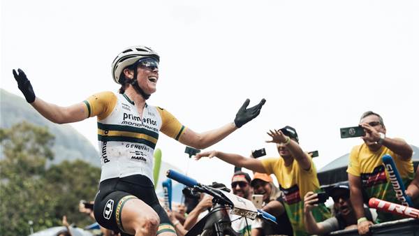 Bec McConnell wins Brazil XCO World Cup!