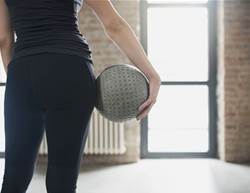 This 15-minute ball workout will slim your thighs fast