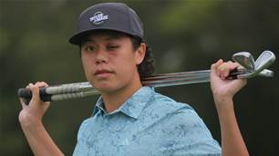 Blinded golf prodigy opens up about freak on-course hit