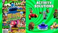 October 2025 'Infinite Dash' Issue Activity Solutions