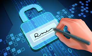What makes digital signing secure?