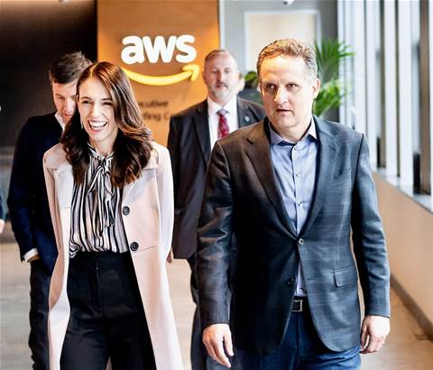 PM Ardern meets with AWS in Seattle