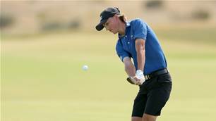 Teenage amateur stuns field, leads at The National