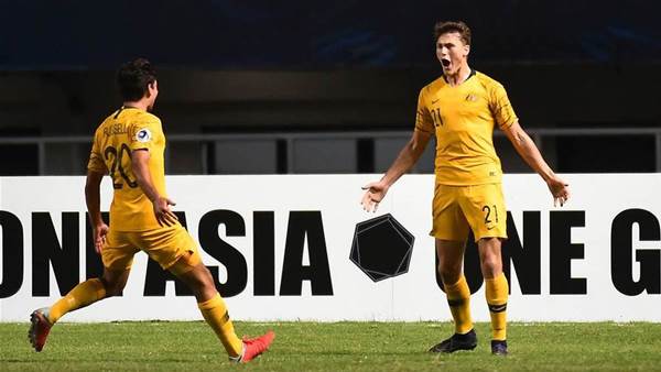 'No one is falling through' Young Socceroos talent rampage