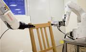Robot assembles IKEA chair frame