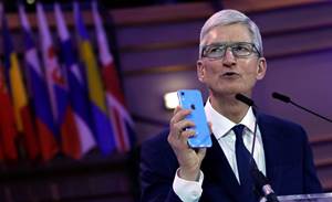 Apple boss takes aim at 'weaponisation' of customer data