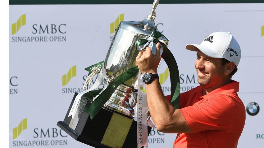 Garcia wins Singapore Open by five shots Garcia wins Singapore Open by five shots