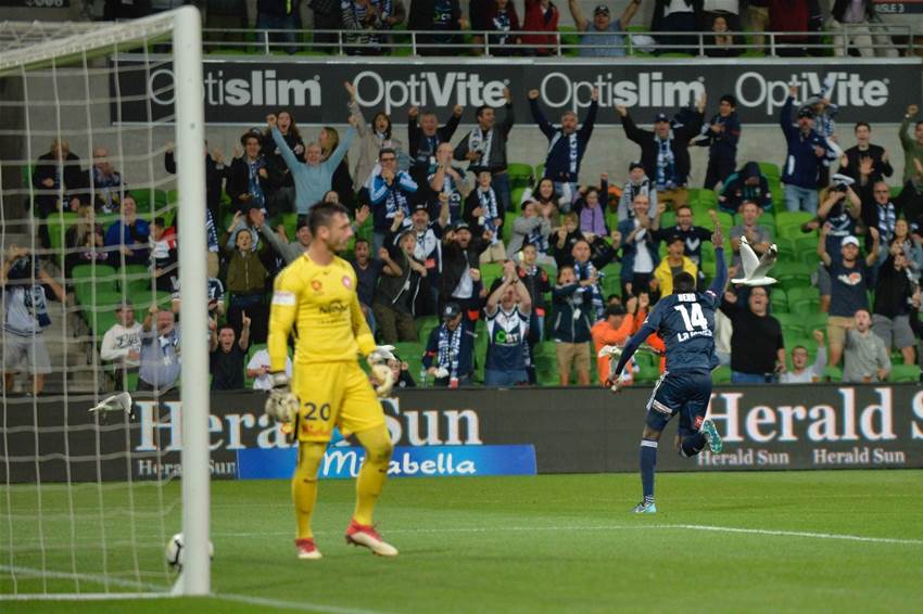 Deng that's good! Melbourne Victory defender's stunning goal Deng that's good! Melbourne Victory defender's stunning goal