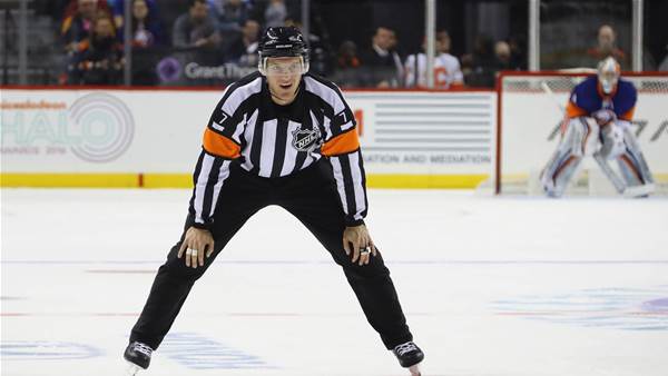 Baddeley paired with NHL ref at US Open