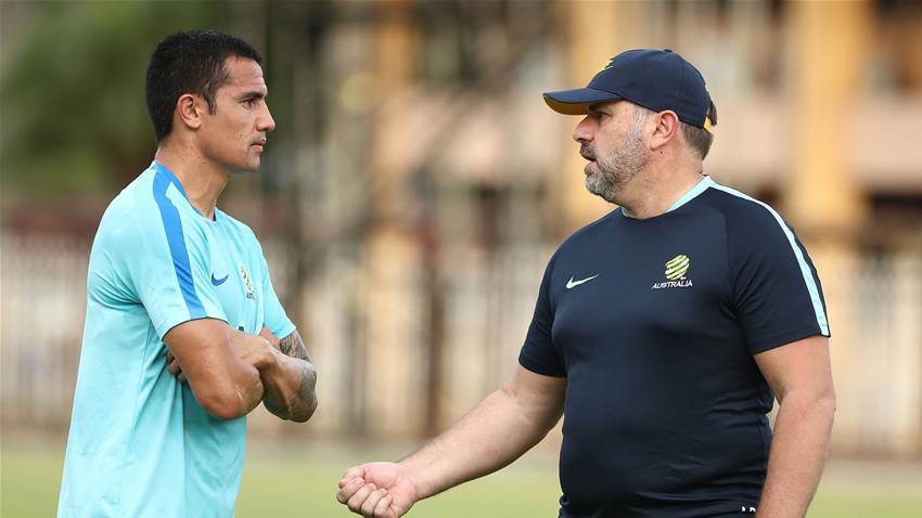 Cahill: Ange has been in touch Cahill: Ange has been in touch