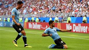 Russia suffer first World Cup defeat after losing 3-0 to Uruguay