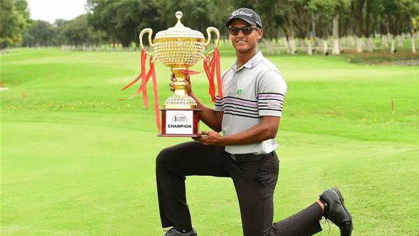 ASIAN TOUR: Magical Madappa claims victory at TAKE Solutions Masters