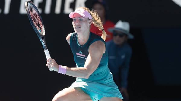 Kerber a touch above