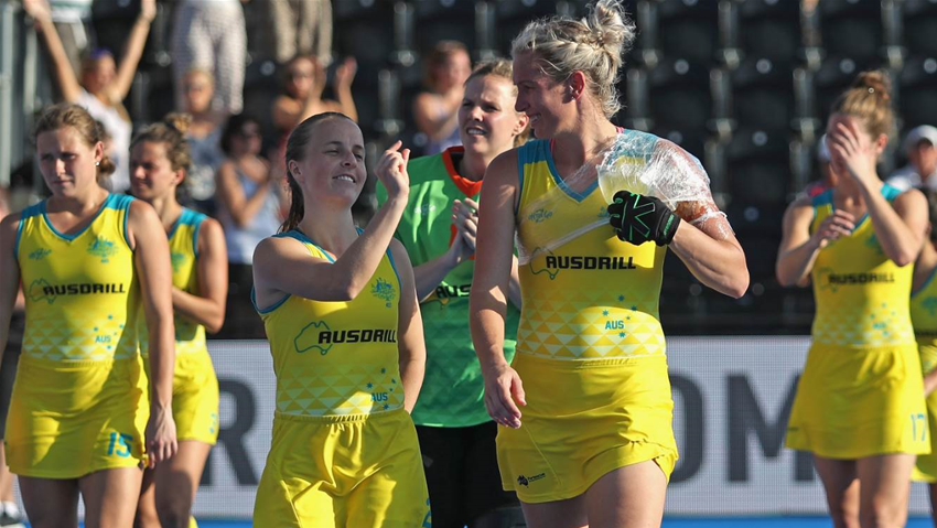 Hockeyroos Switch to Co-captain Trilogy