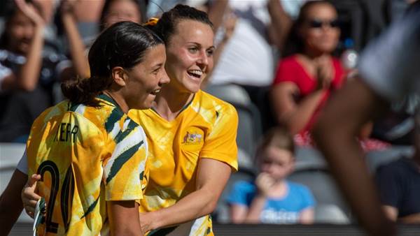 Matildas teammates excited by Kerr move