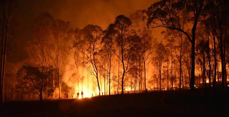 For sale: manager of Australian bushfires app