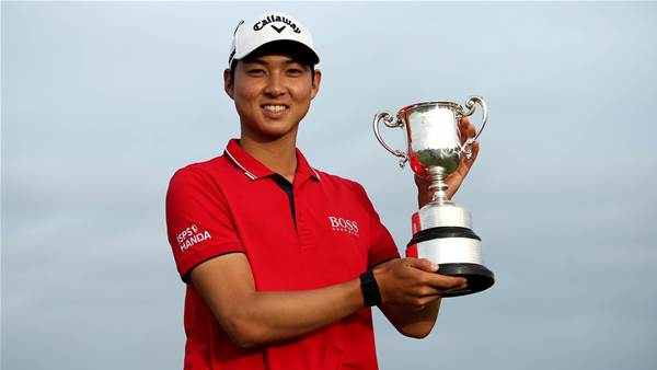 Vic Open triumph for Min Woo Lee