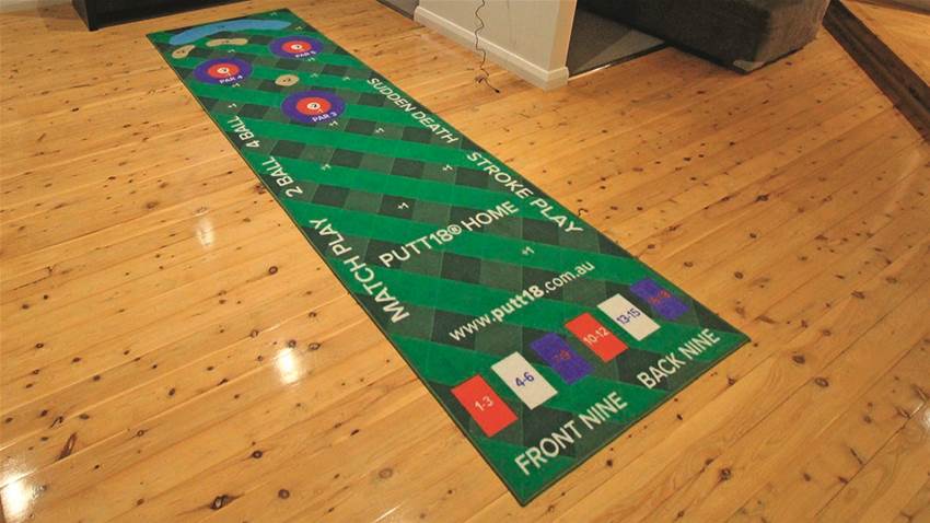 Review: Putt18 putting mat game Review: Putt18 putting mat game