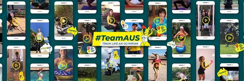 Australian Olympic Team gives YOU a challenge