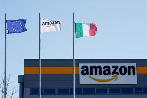 Italy fines Amazon 1.13b euros for alleged abuse of market dominance.