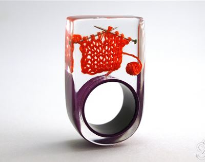 you'll find miniature worlds in isabell kiefhaber's jewellery