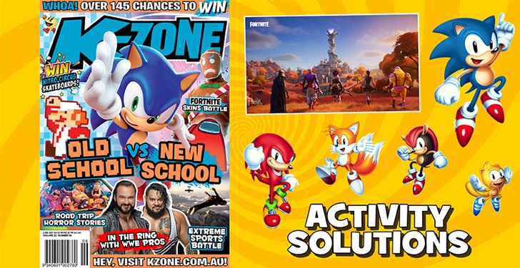 JUNE 2021 ISSUE ACTIVITY SOLUTIONS