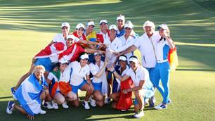 Europe win the Solheim Cup