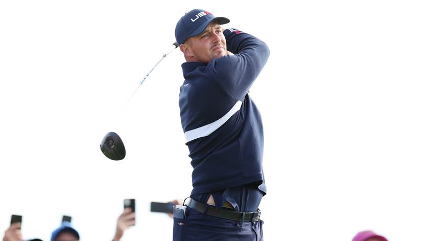DeChambeau thrills at long drive champs DeChambeau thrills at long drive champs