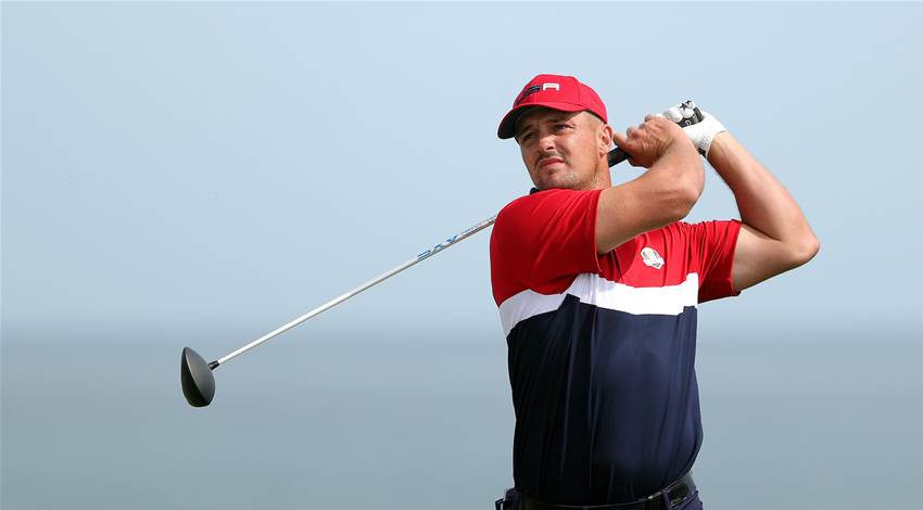 DeChambeau advances at Long Drive World Champs DeChambeau advances at Long Drive World Champs