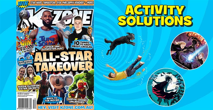 DECEMBER 2021 ISSUE ACTIVITY SOLUTIONS