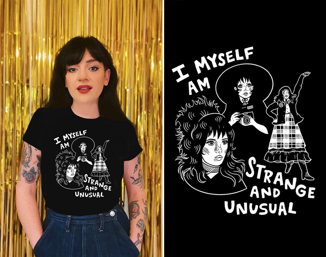 get a load of this strange and unusual tee get a load of this strange and unusual tee
