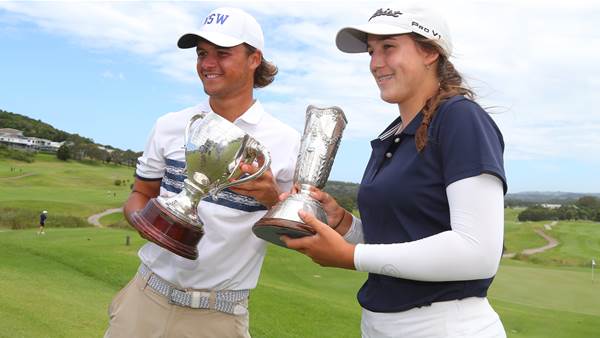 Crowe and Hammett triumph in thrilling NSW Amateur finals