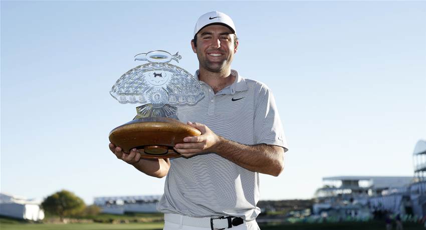 Scheffler breaks through at rowdy Phoenix Open Scheffler breaks through at rowdy Phoenix Open