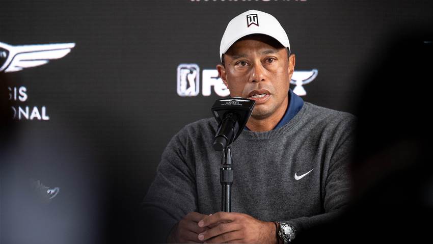 Tiger talks golf’s feud and Masters meeting Tiger talks golf’s feud and Masters meeting
