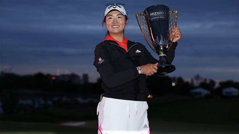Zhang claims historic win in professional debut