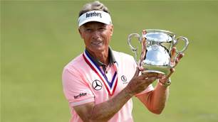 Langer breaks Champions Tour win record at U.S Senior Open