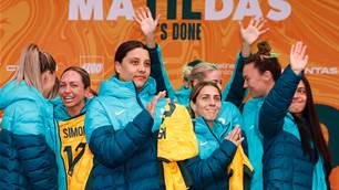Matildas criticise record crowd as not loud enough
