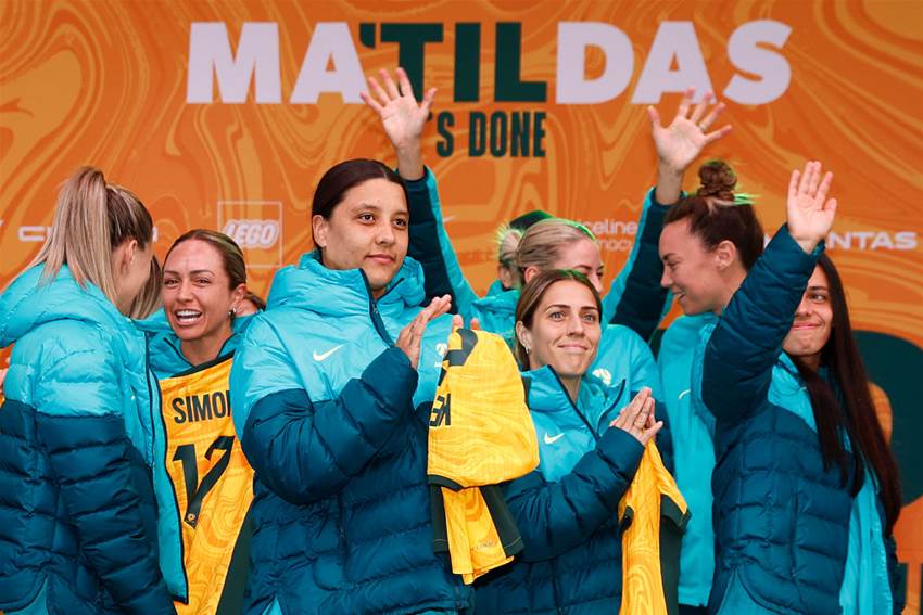 Matildas criticise record crowd as not loud enough