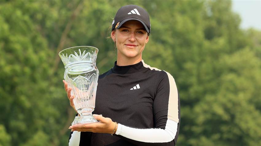 Kyriacou fourth as Grant claims first LPGA title Kyriacou fourth as Grant claims first LPGA title