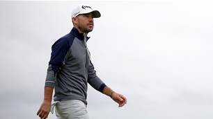 Harman the hunter now the hunted at The Open