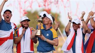 Captain Donald jubilant after 'stressful' Ryder Cup win
