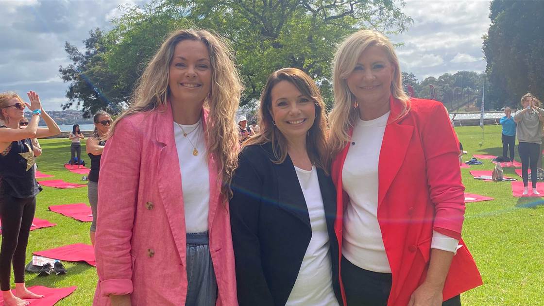 Prevention Australia editor Zoe Meunier celebrating World Menopause Day with Alison Brahe-Daddo and Karen Ledbury  Prevention Australia editor Zoe Meunier celebrating World Menopause Day with Alison Brahe-Daddo and Karen Ledbury